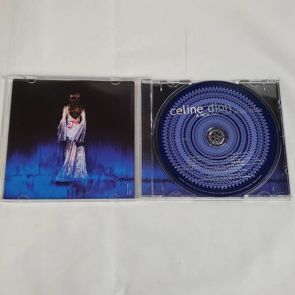 Celine Dion A New Day Live in Las Vegas CD 2004 Columbia Power Ballads Concert - Picture 2 of 4
